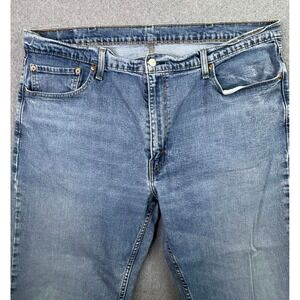 Levi's 559 Relaxed Fit Blue Jeans Men's 42 X 32 Straight Leg Denim Work Chore
